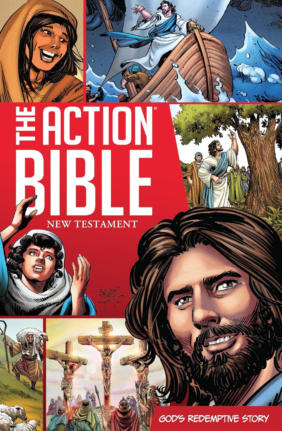 9780830782918-action-bible-new-testament-the-gods-redemptive-story-sergio-cariello-illustrator