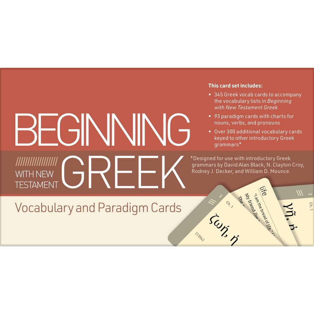 9781087778907-beginning-with-new-testament-greek-vocabulary-and-paradigm-cards-benjamin-l-merkle-robert-l-plummer
