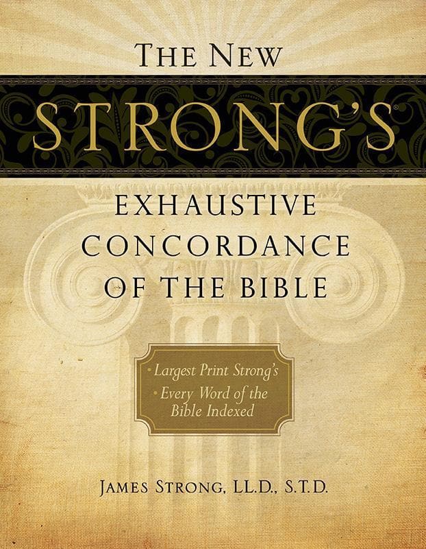 9781418541699-Strong-New-Strong-s-exhaustive-concordance-KJV