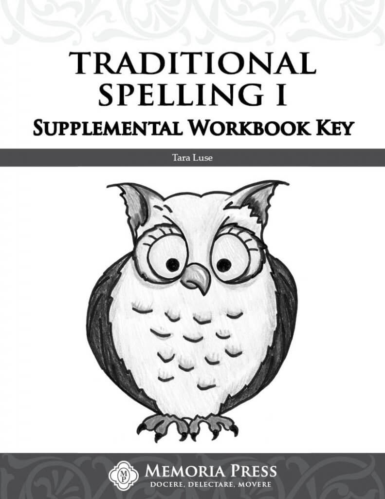 9781547701797-traditional-spelling-i-supplemental-workbook-key-tara-luse