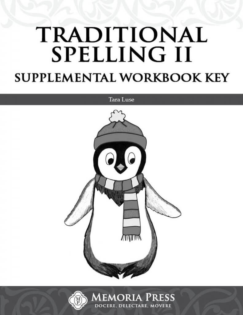 9781547701810-traditional-spelling-ii-supplemental-workbook-key-tara-luse
