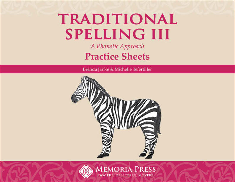 9781547704262-traditional-spelling-iii-practice-sheets-brenda-janke