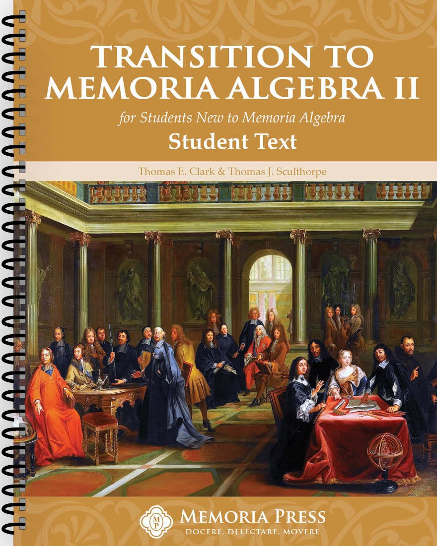 9781547707089-transition-to-memoria-algebra-ii-student-text-thomas-j-sculthorpe-thomas-e-clark