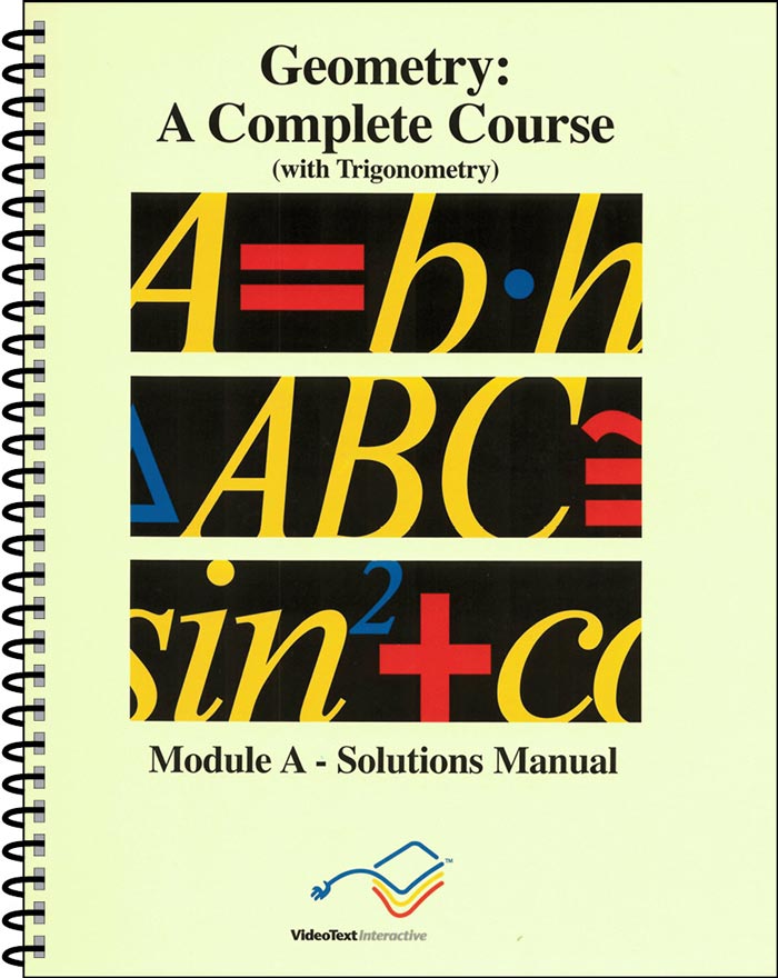 9781596760912-geometry-module-a-solutions-manual-larry-collins