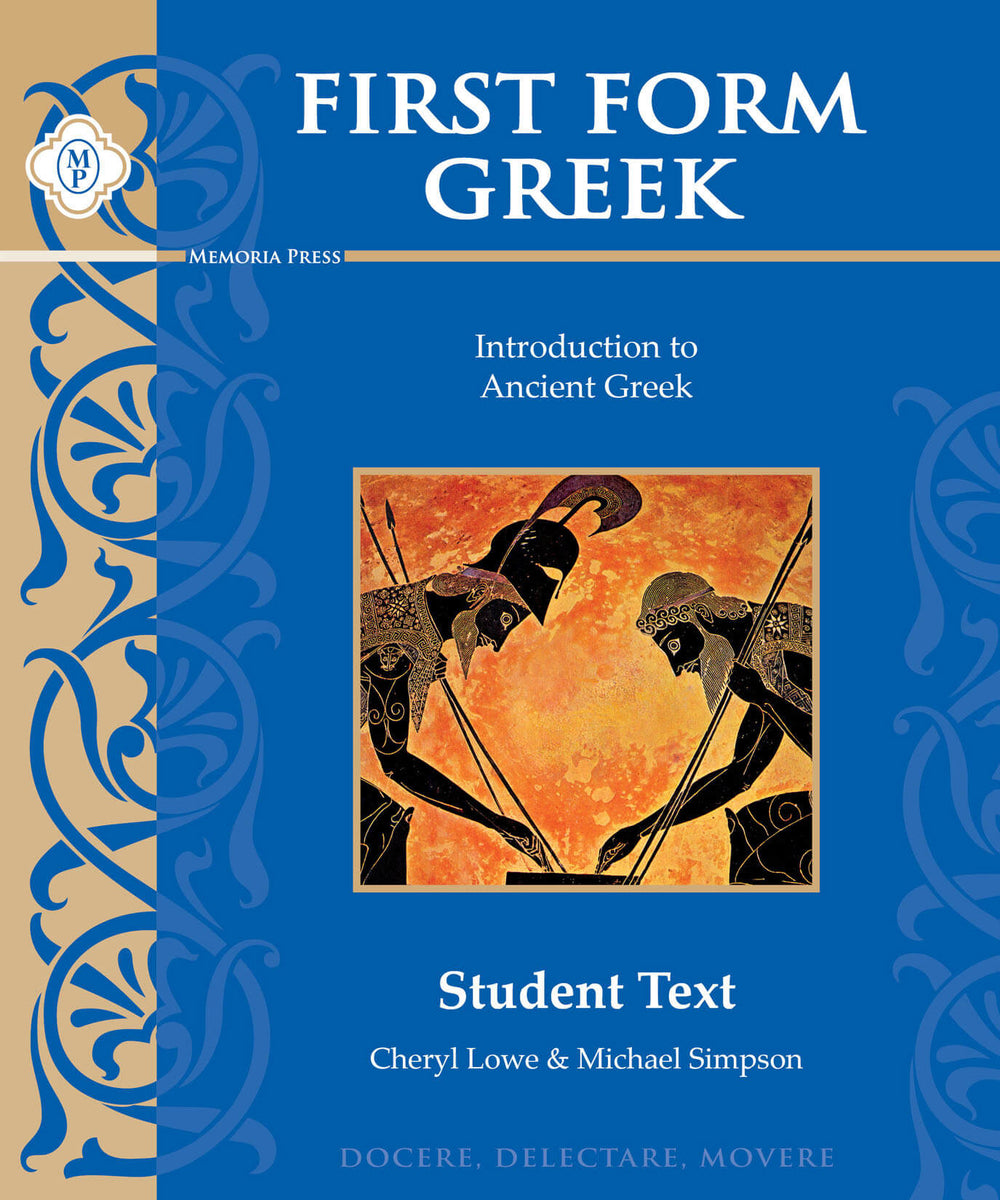 9781615381081-first-form-greek-student-text-cheryl-lowe-michael-simpson
