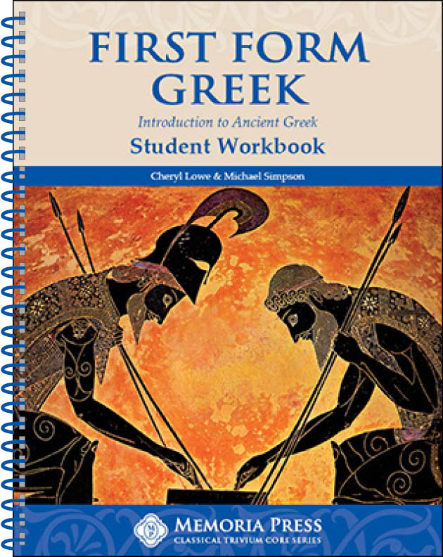 9781615381364-first-form-greek-student-workbook-cheryl-lowe-michael-simpson