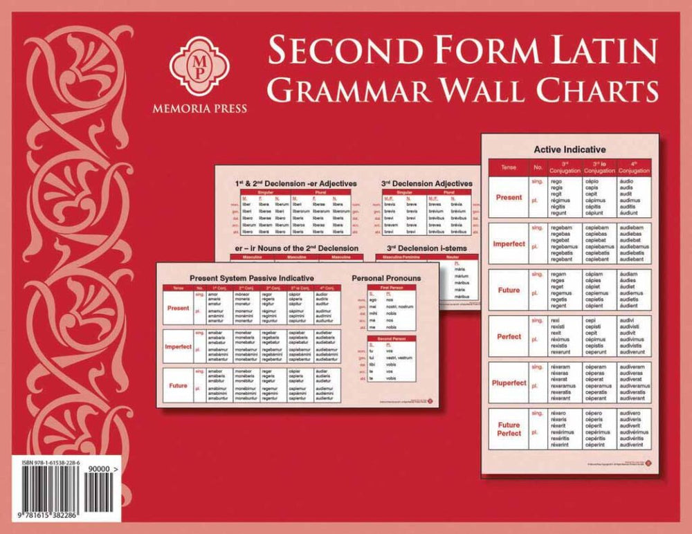 9781615382286-second-form-latin-grammar-wall-charts-memoria-press