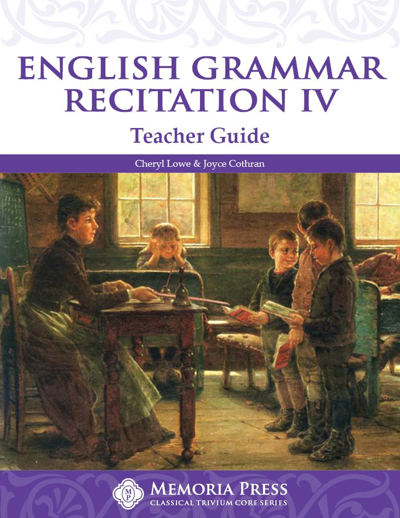 9781615385966-english-grammar-recitation-iv-teacher-guide-cheryl-lowe