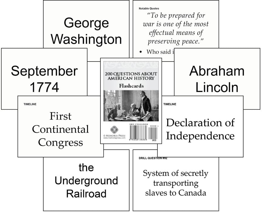 9781615386864-200-questions-about-american-history-flashcards-memoria-press