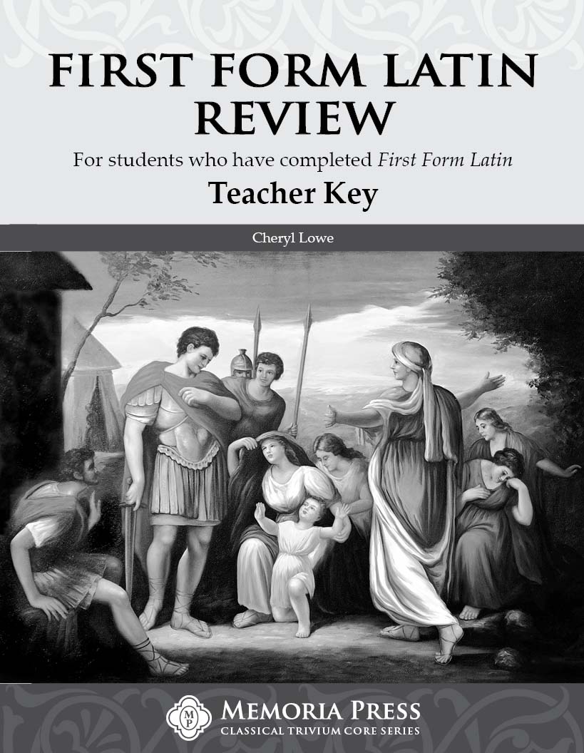 9781615388004-first-form-latin-review-teacher-key-cheryl-lowe