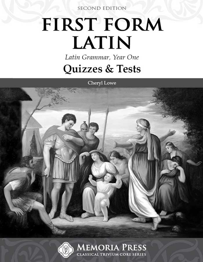 9781615388431-first-form-latin-quizzes-_-tests-second-edition-cheryl-lowe