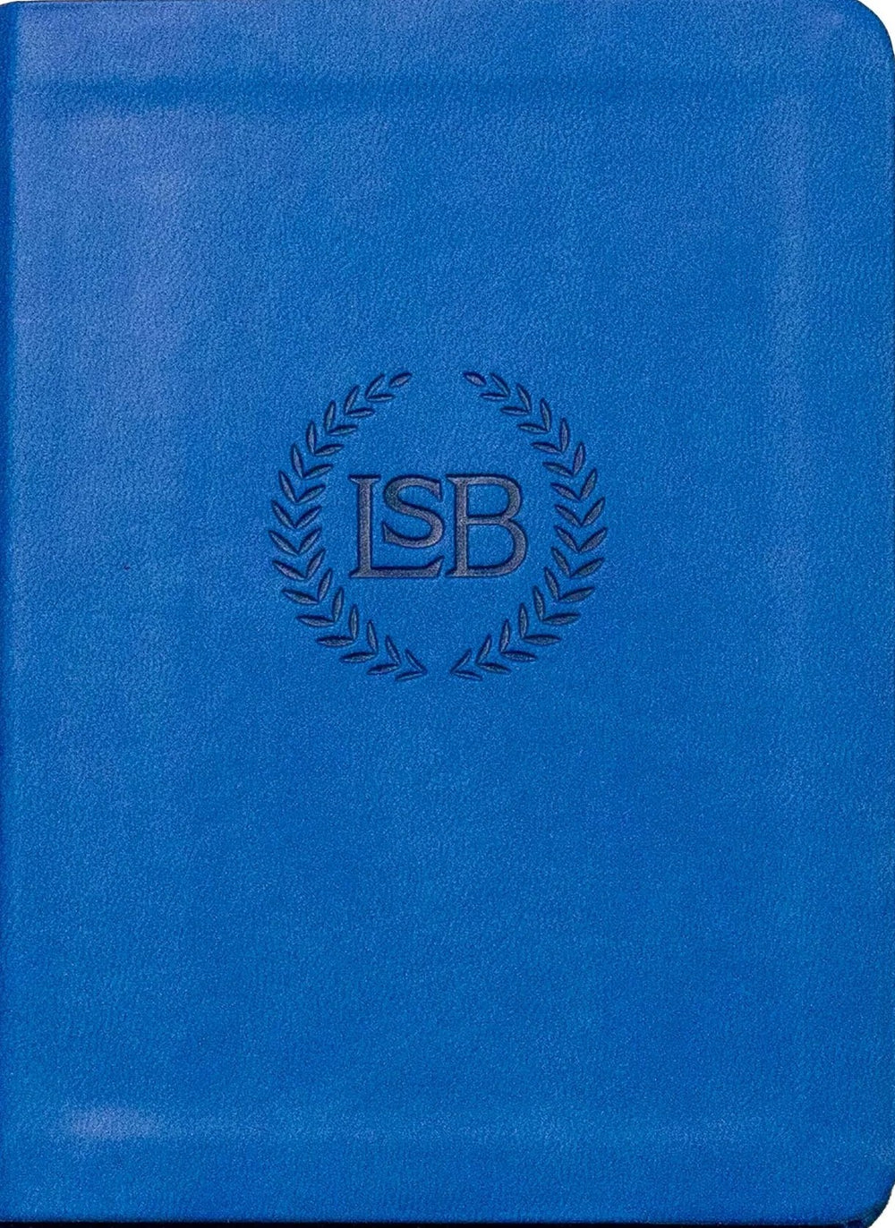 9781636641959-lsb-new-testament-with-psalms-and-proverbs-logo-edition-faux-leather-blue-bible