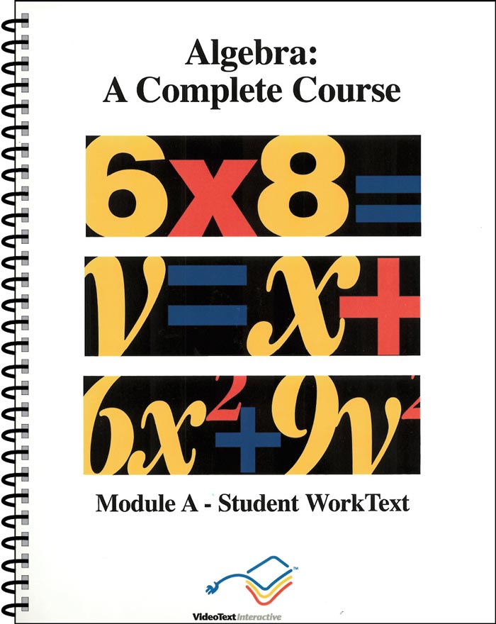 9781887891387-algebra-module-a-student-worktext-tom-clark