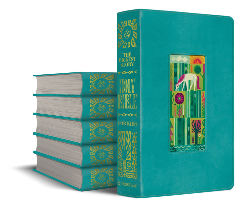 9798874912505-esv-the-biggest-story-holy-bible-for-kids-trutone-teal-waterfall-design-case-of-8-esv