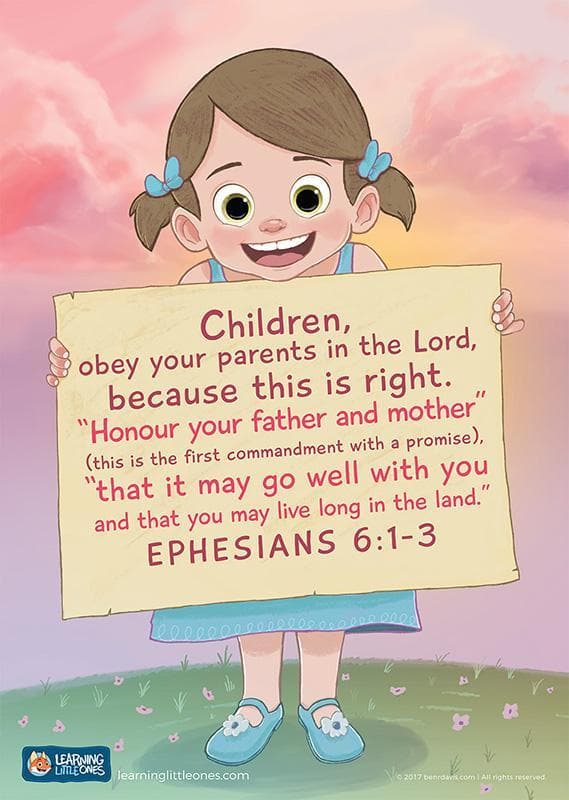 BD04-Davis-Children-obey-your-parents-a3-poster-clean
