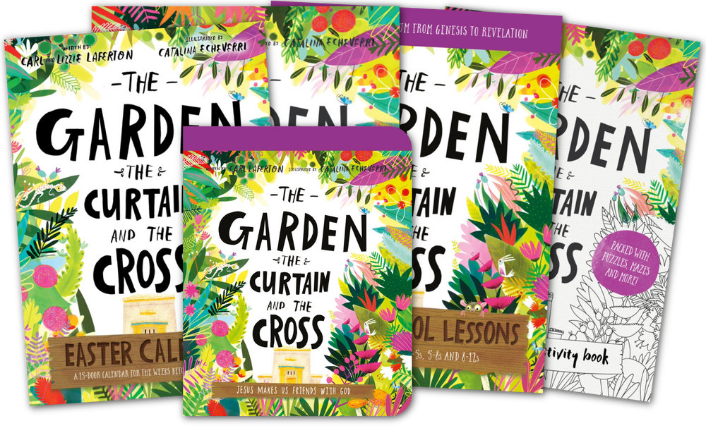 gardencompletepk-garden-the-curtain-and-the-cross-easter-complete-pack-carl-laferton-lizzie-laferton-catalina-echeverri-illustrator