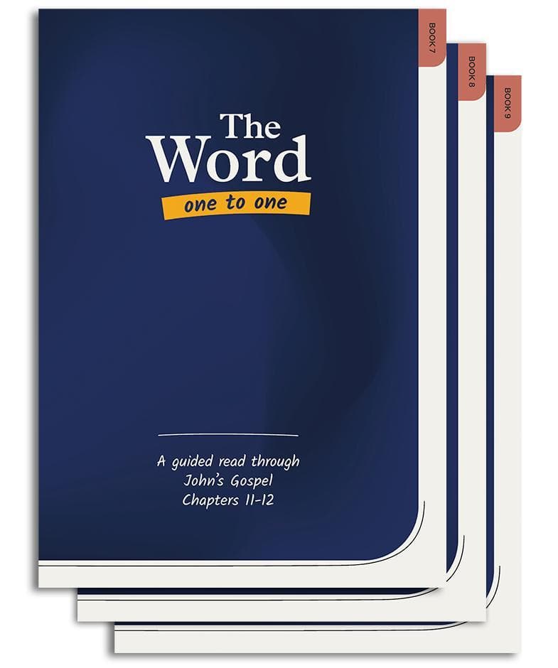 word121bks789-word-one-to-one-pack-3-2-copies-of-books-7-9-john-chapters-11-17